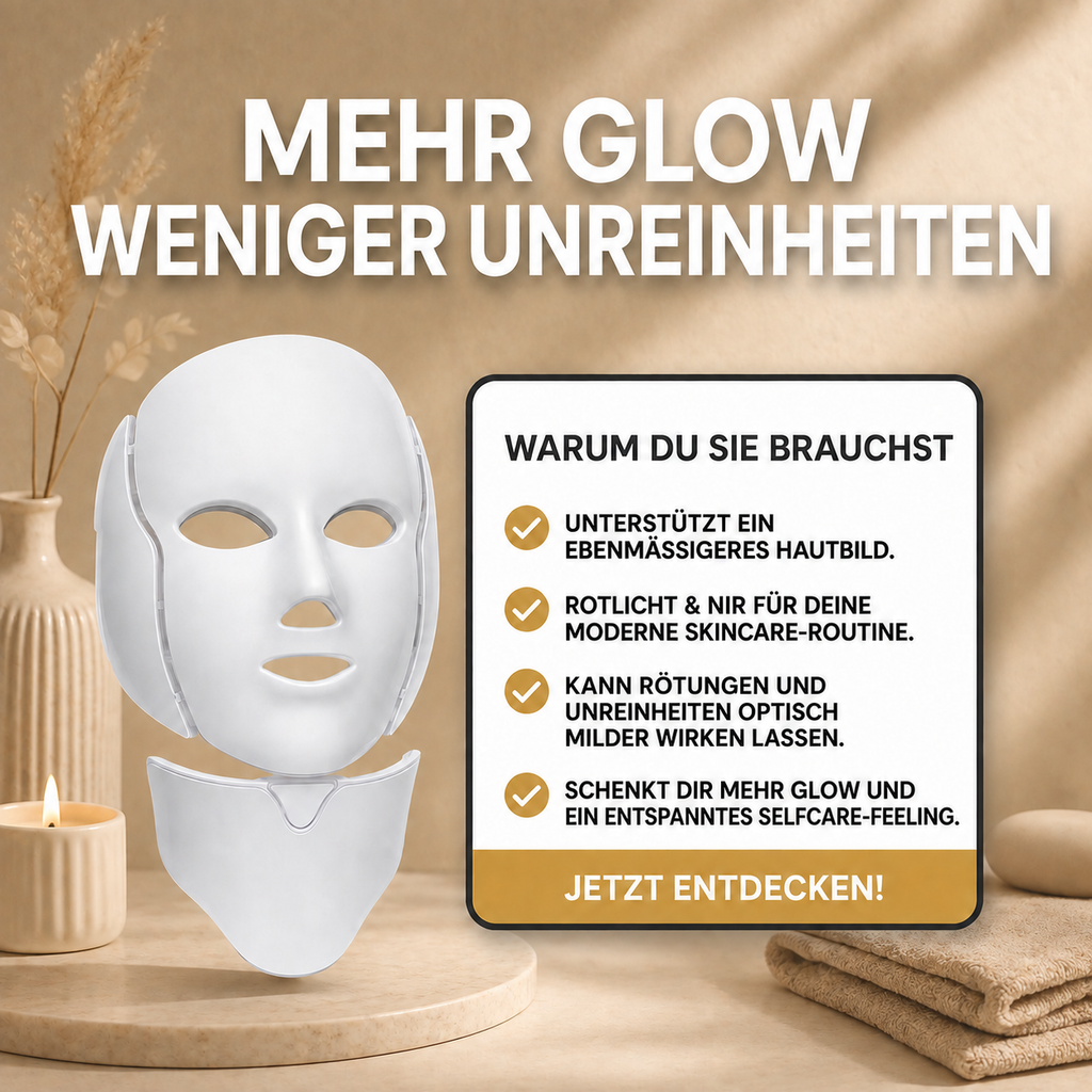 Zymera GlowMask – Licht, das unter die Haut geht